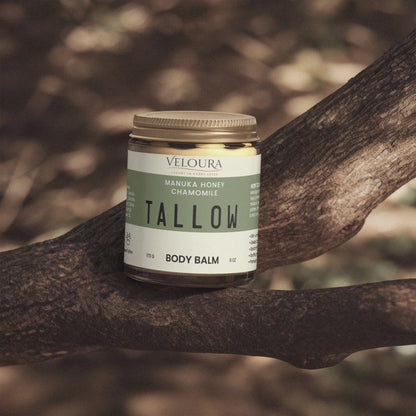 Veloura Manuka Honey Chamomile Tallow Body Balm