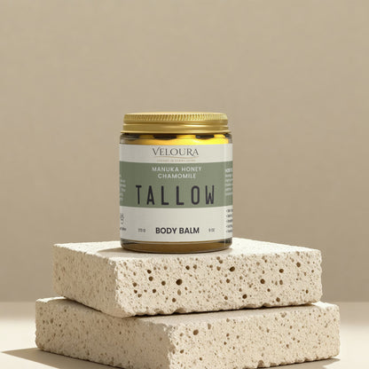 Veloura Manuka Honey Chamomile Tallow Body Balm