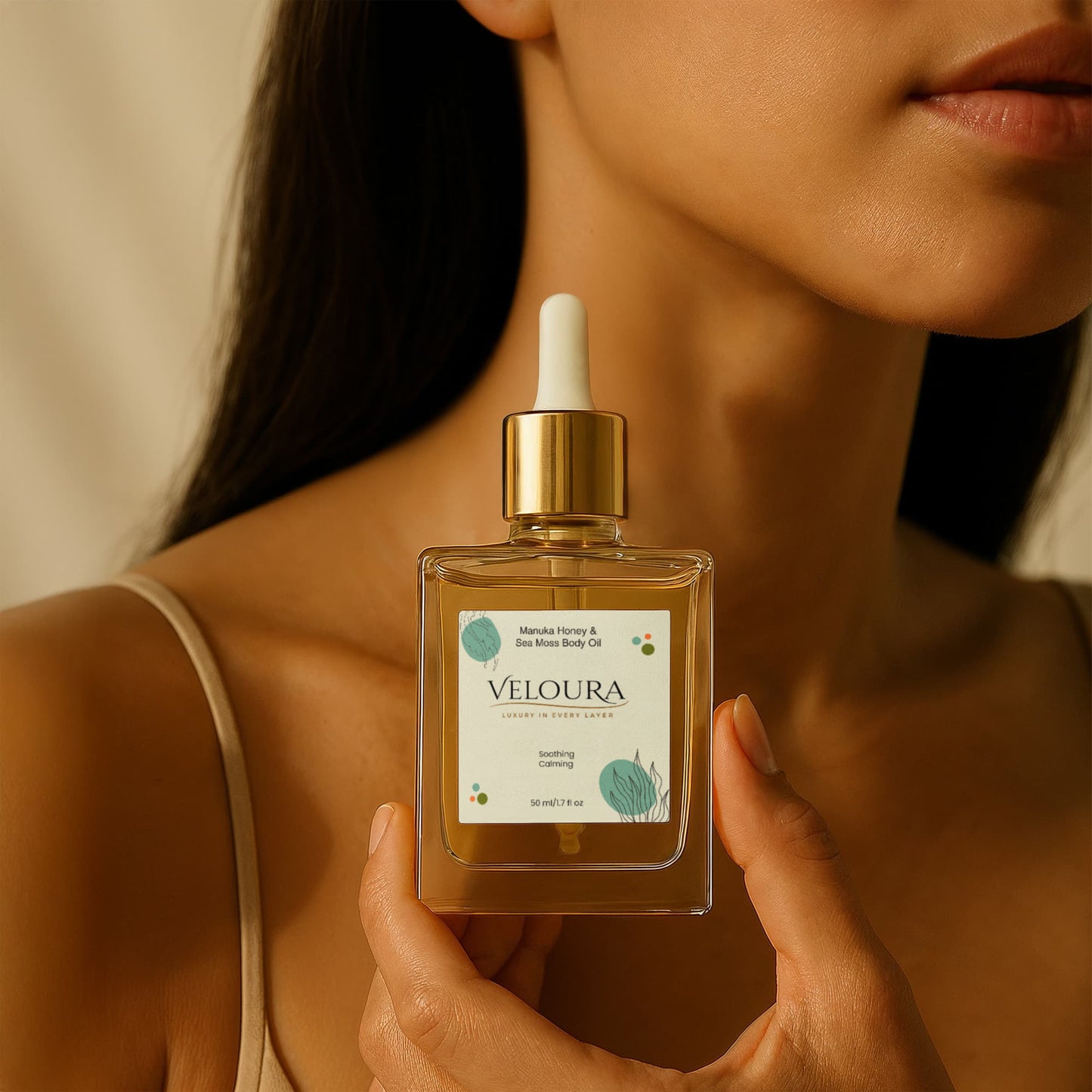 Veloura Manuka Honey & Sea Moss Post-Shave Oil