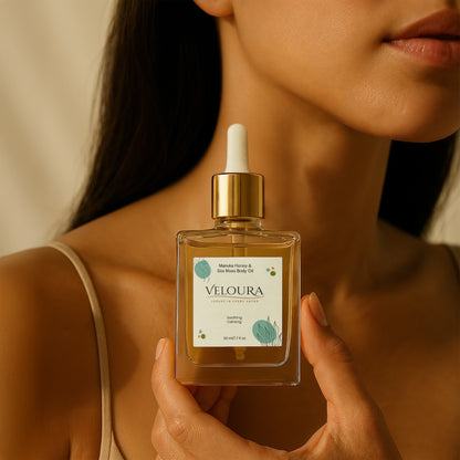 Veloura Manuka Honey & Sea Moss Post-Shave Oil