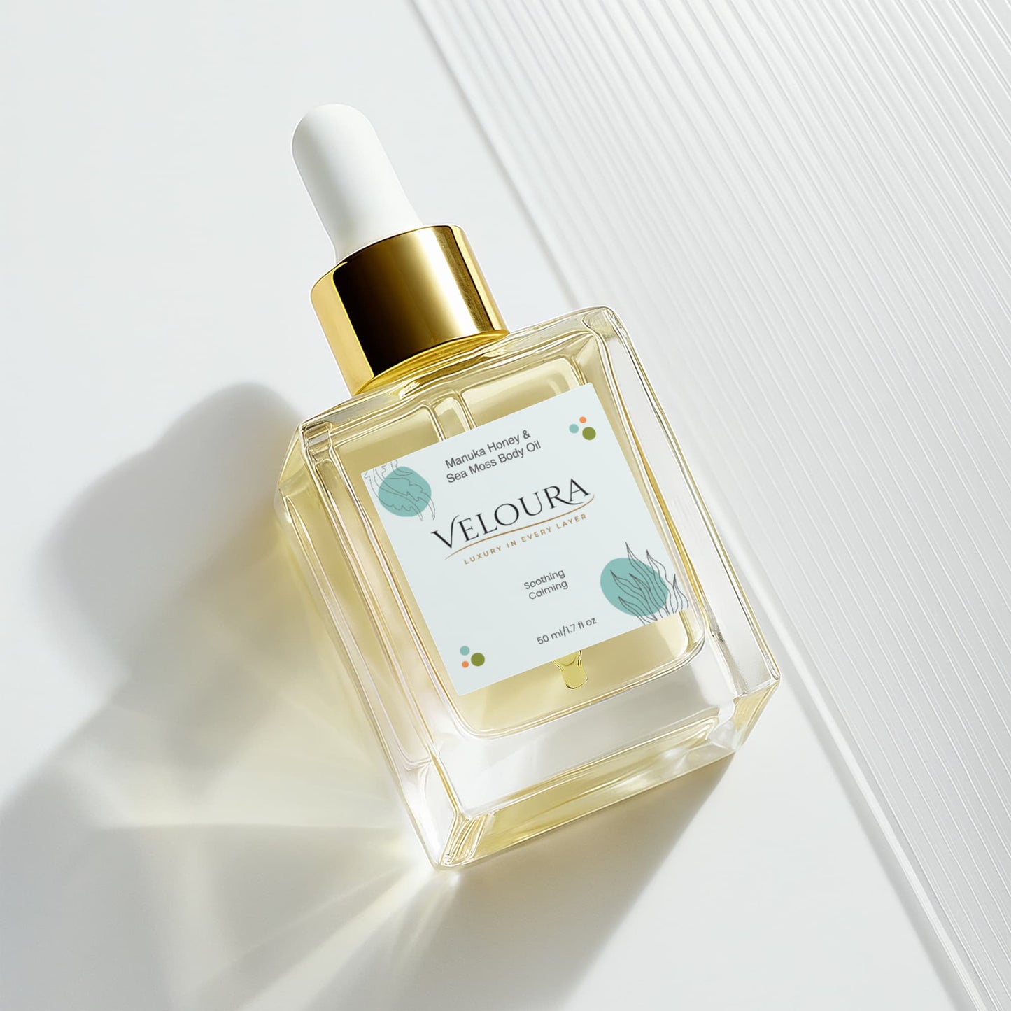 Veloura Manuka Honey & Sea Moss Post-Shave Oil