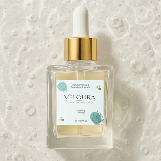 Veloura Manuka Honey & Sea Moss Post-Shave Oil